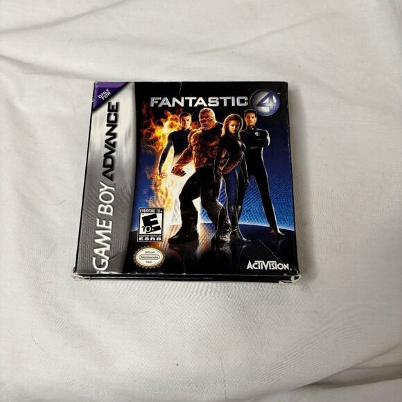 Fantastic 4 Game Boy Advance Box Only No Game No Manual No Inserts - Picture 1 of 7